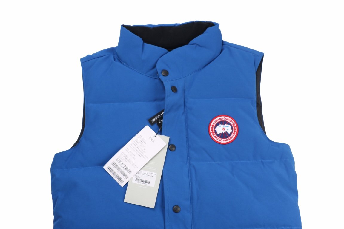 Canada Goose Freestyle Crew Quilted Down Gilet Blue