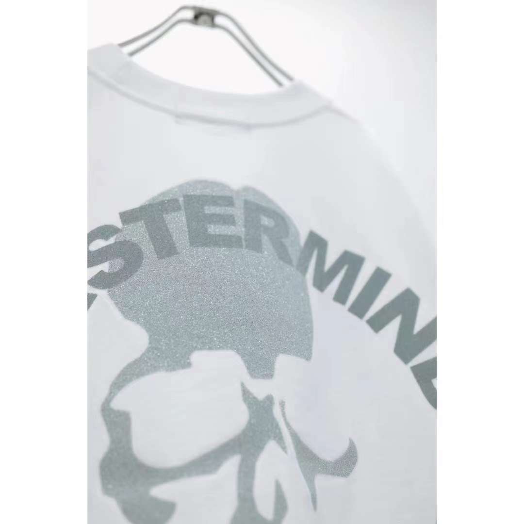 MasterMind Japan Foil stamping logo T-shirt White 5.16