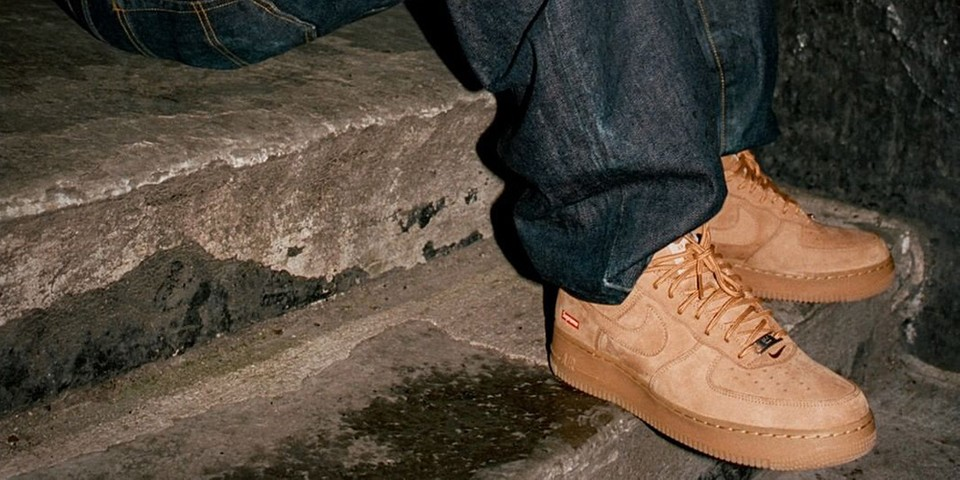 Nike Air Force 1 Low SP Supreme Wheat