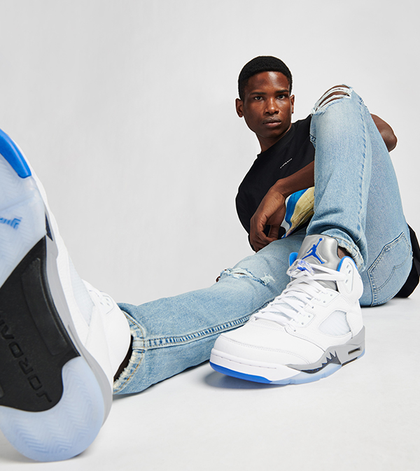 Jordan 5 Retro White Stealth (2021)