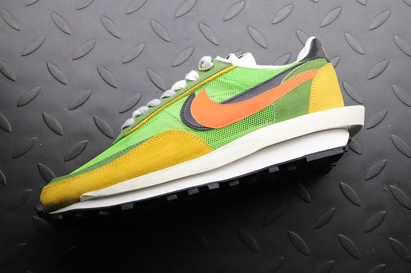 【Clearance】Nike LD Waffle Sacai Green Multi (US8)