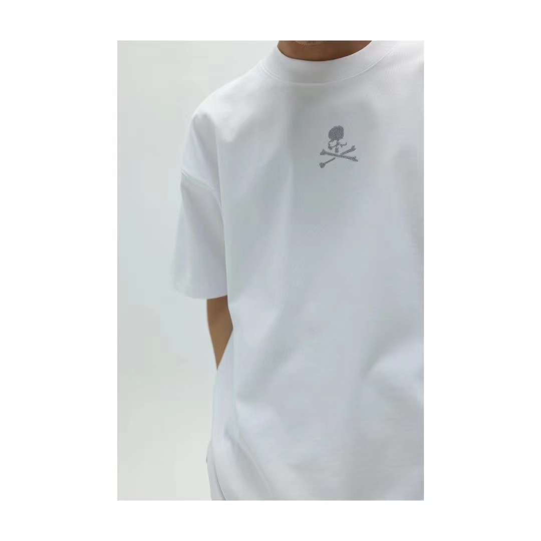 MasterMind Japan Foil stamping logo T-shirt White 5.16