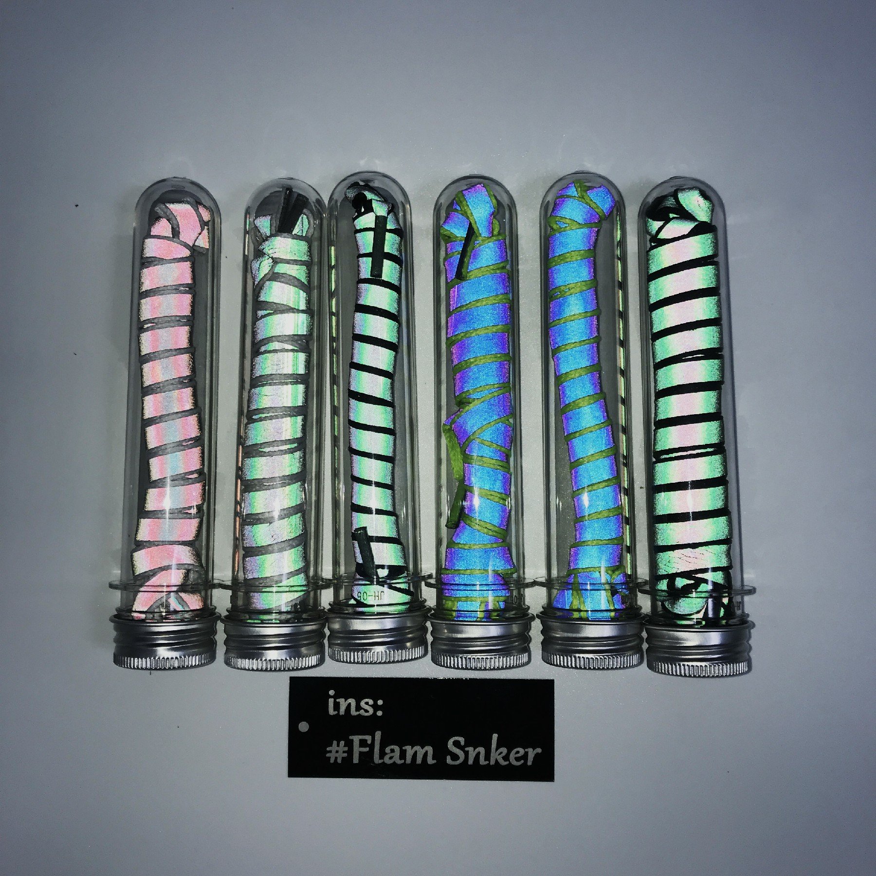 FLAM Reflective Flat Athletic Sport Sneaker Shoe Laces (ONLY SHIPPING WITH SNEAKER)