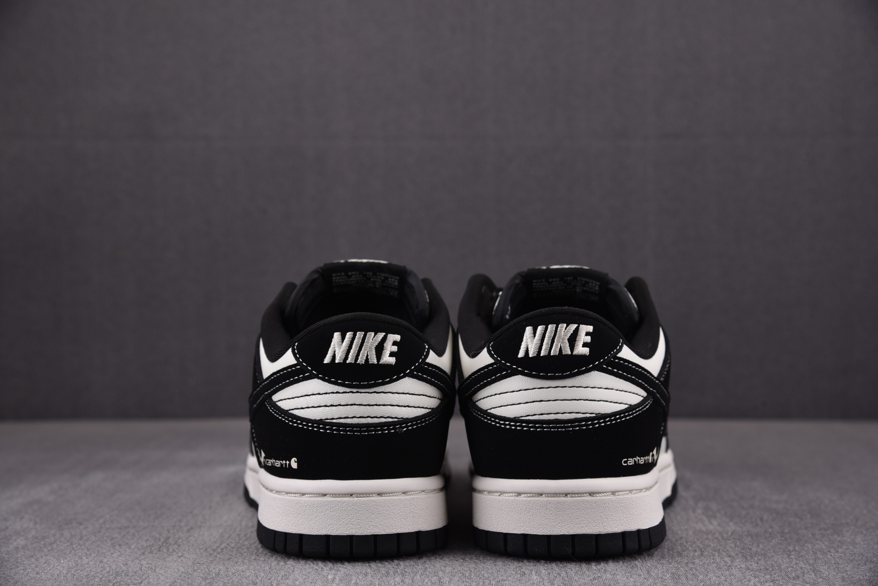 Nike Dunk Low Custom Sneakers black and white