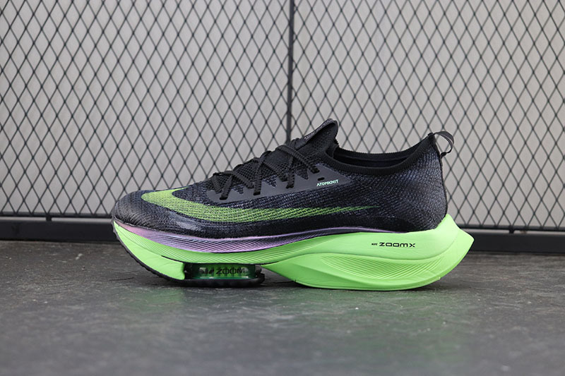 Nike Air Zoom Alphafly Next% Black Electric Green
