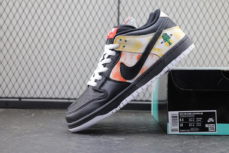 Nike SB Dunk Low Raygun Tie-Dye Black