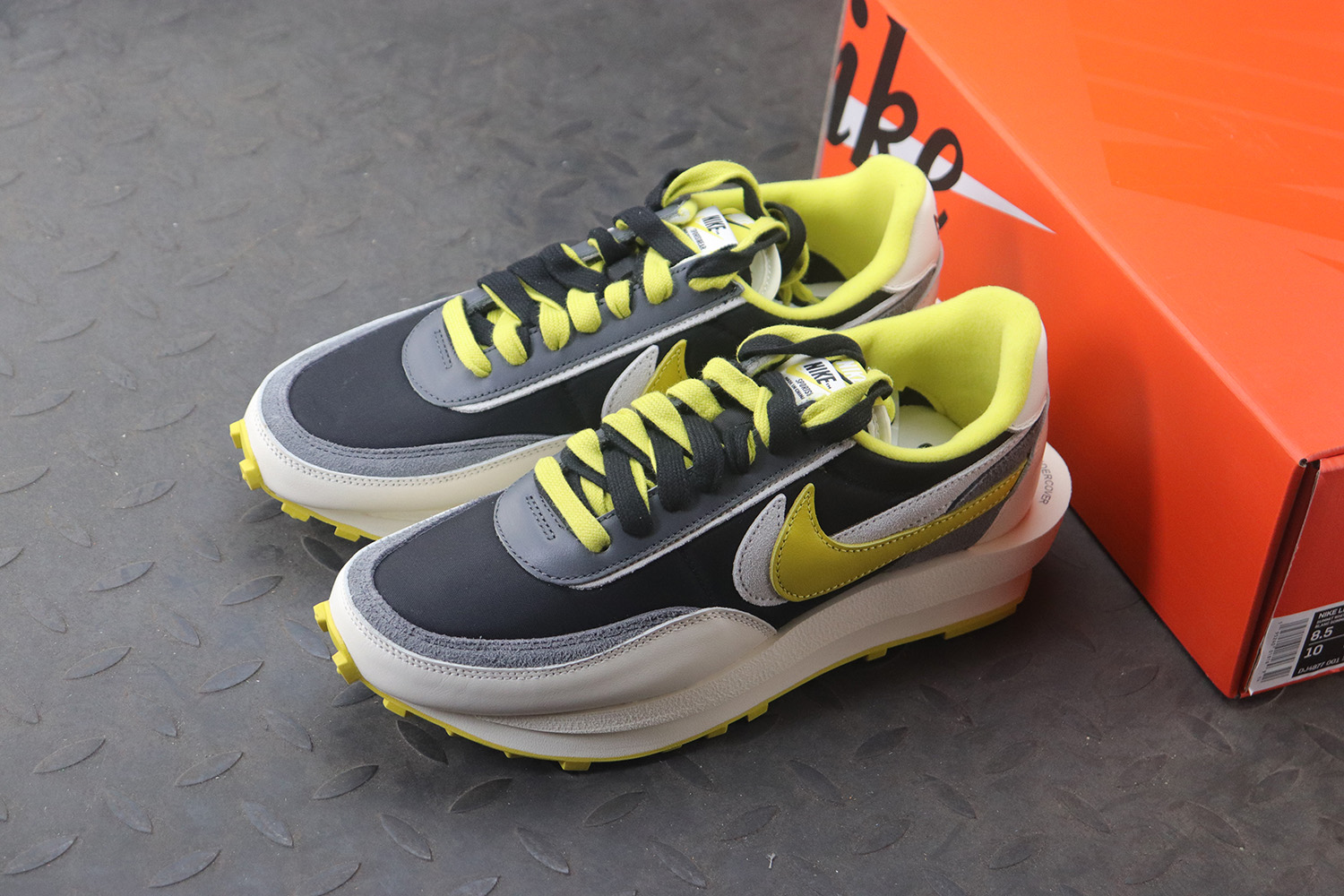 Nike LD Wafflesacai Undercover Black Bright Citron