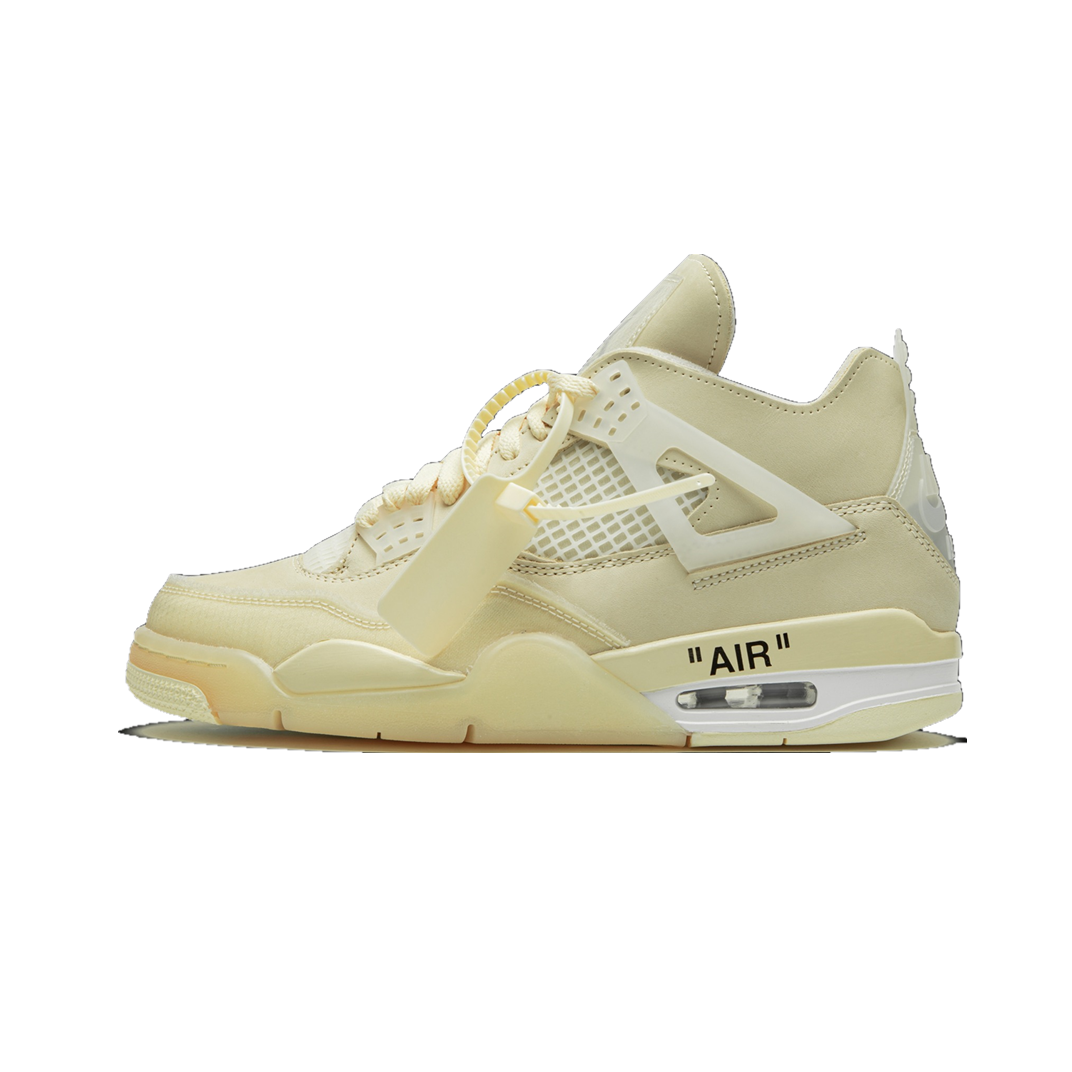 【Clearance】 Jordan 4 Off-White Sail (WOMEN SIZE!!)（WMNS9）