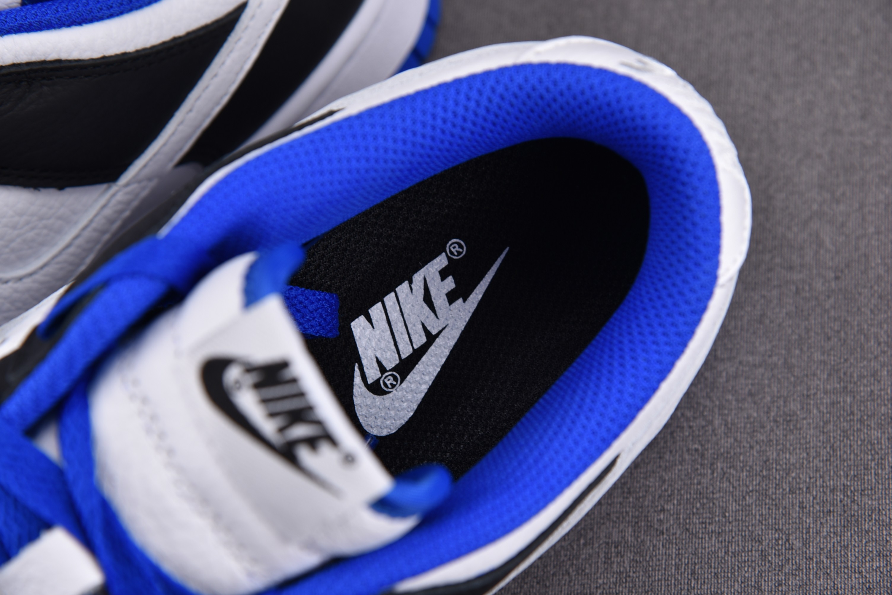 Nike Dunk Low White Black Royal
