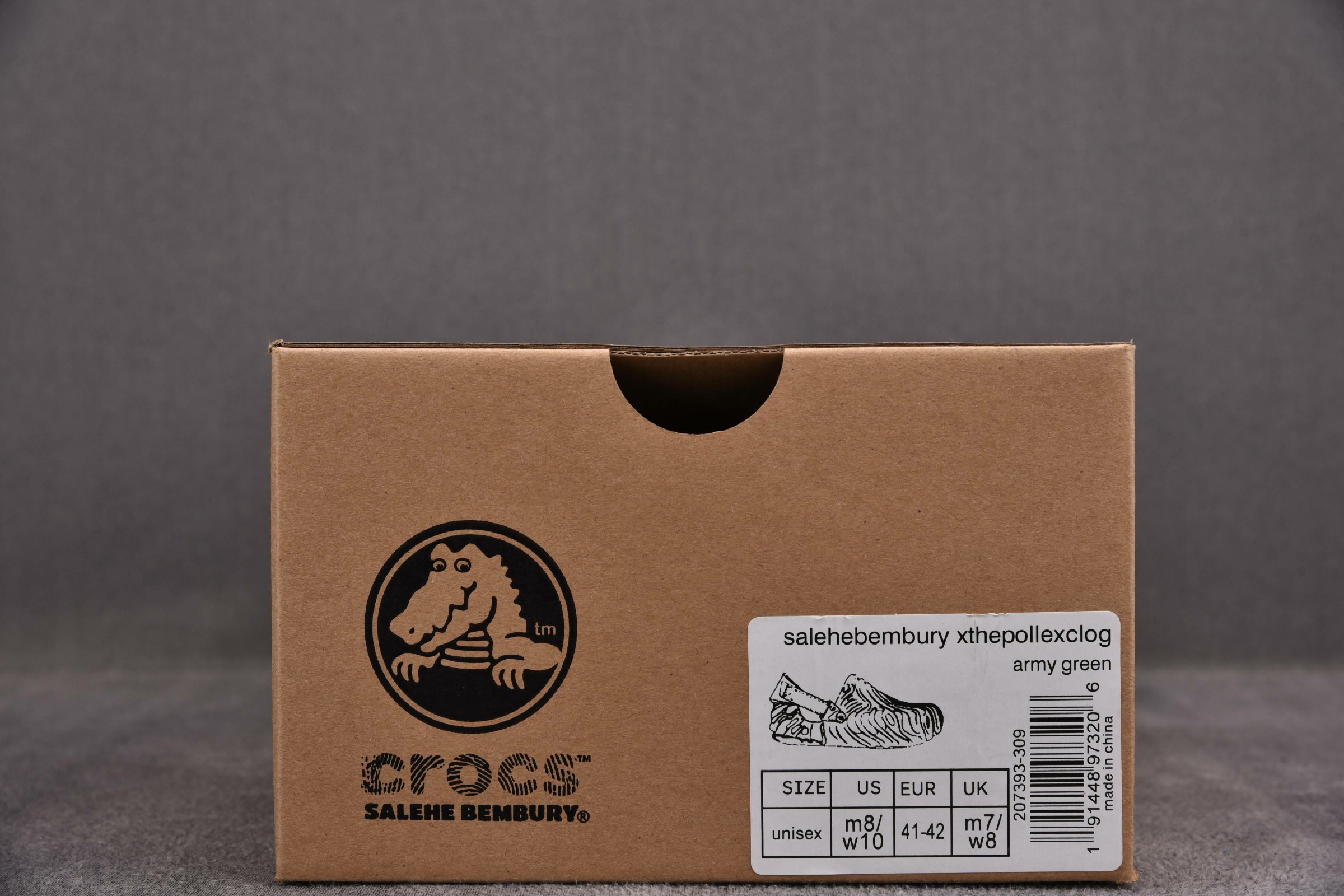 Salehe Bembury x Crocs Pollex Clog Cucumber