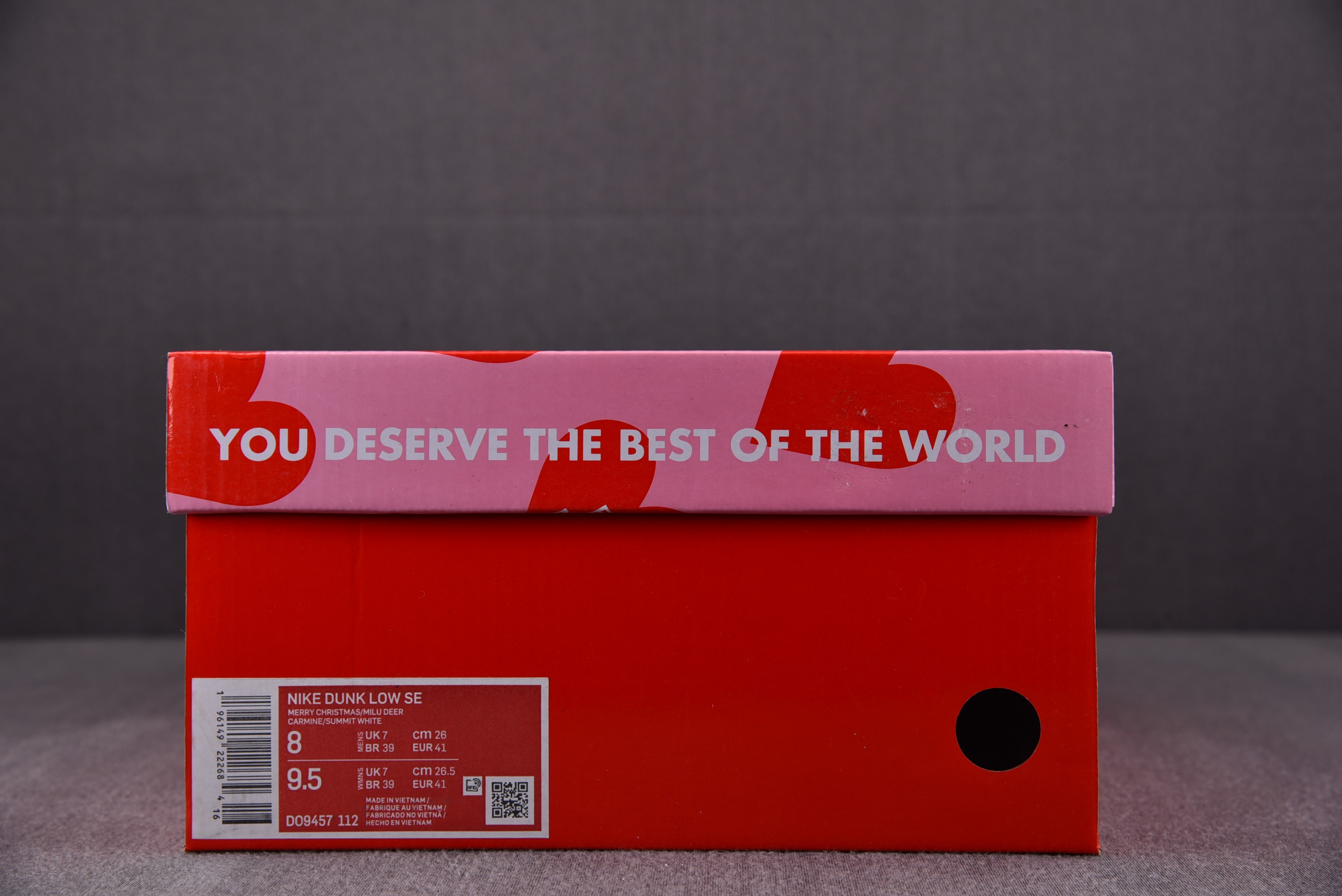 Nike SB Dunk Low 85 Christmas Red White Brown