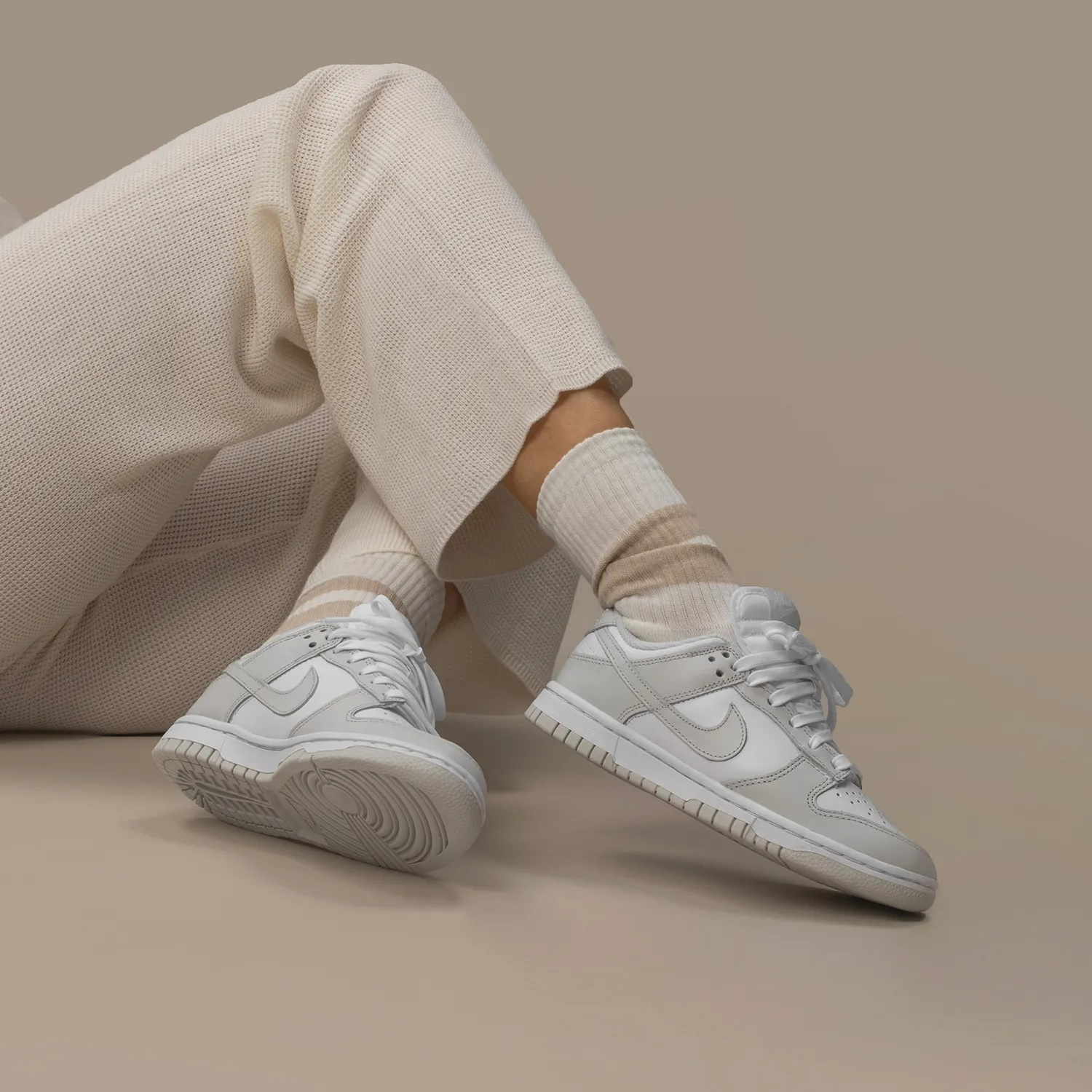 【Clearance】 Nike Dunk Low Grey Fog（US10）