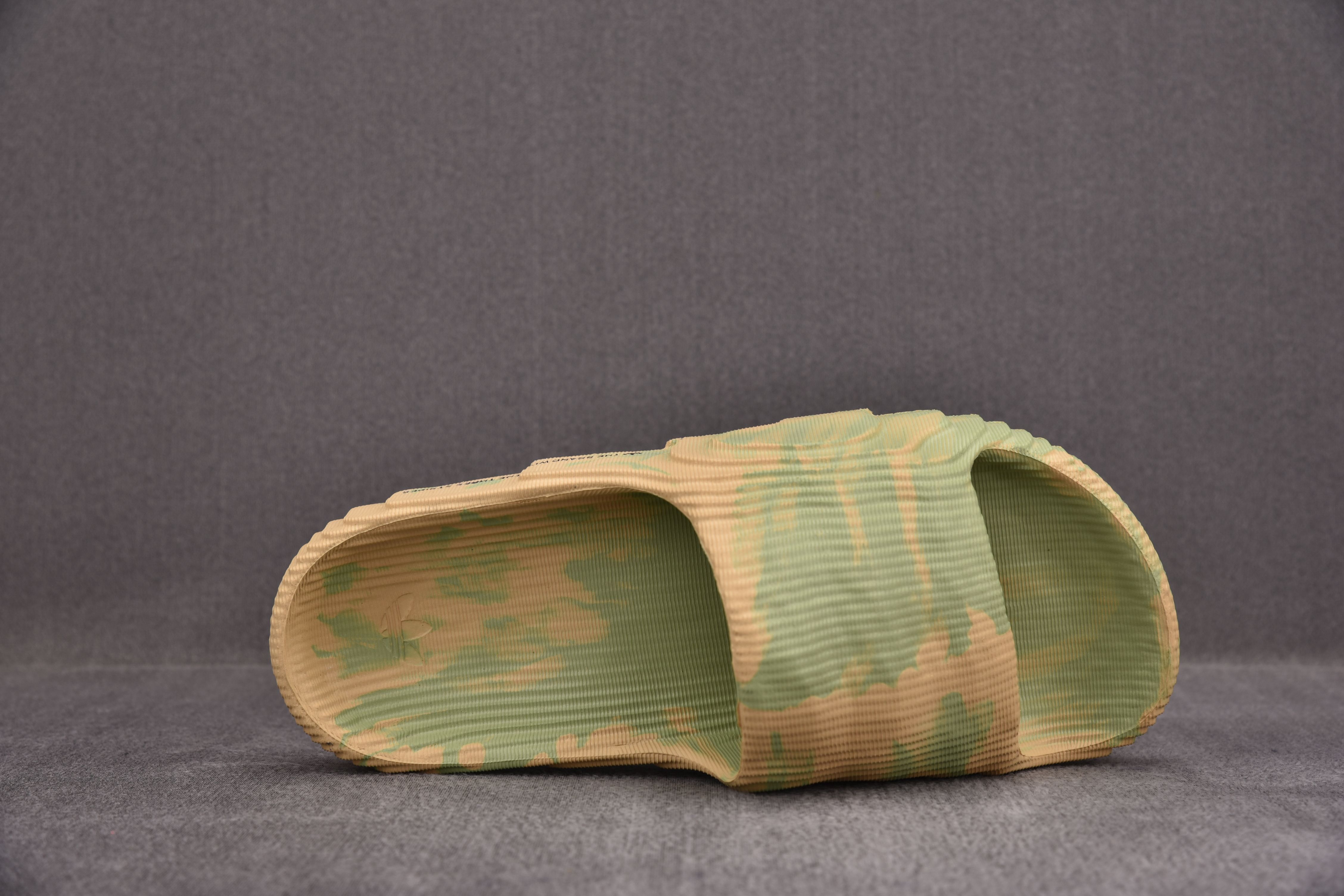 adidas Adilette 22 Slides Magic Lime St Desert Sand