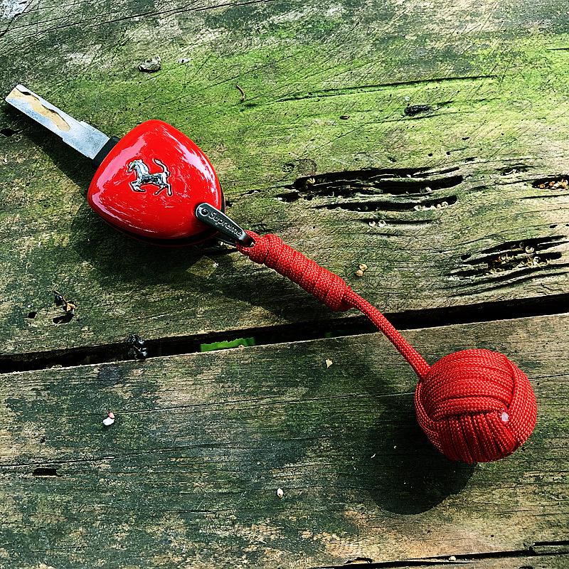 Supxxx Knit Keychain Red