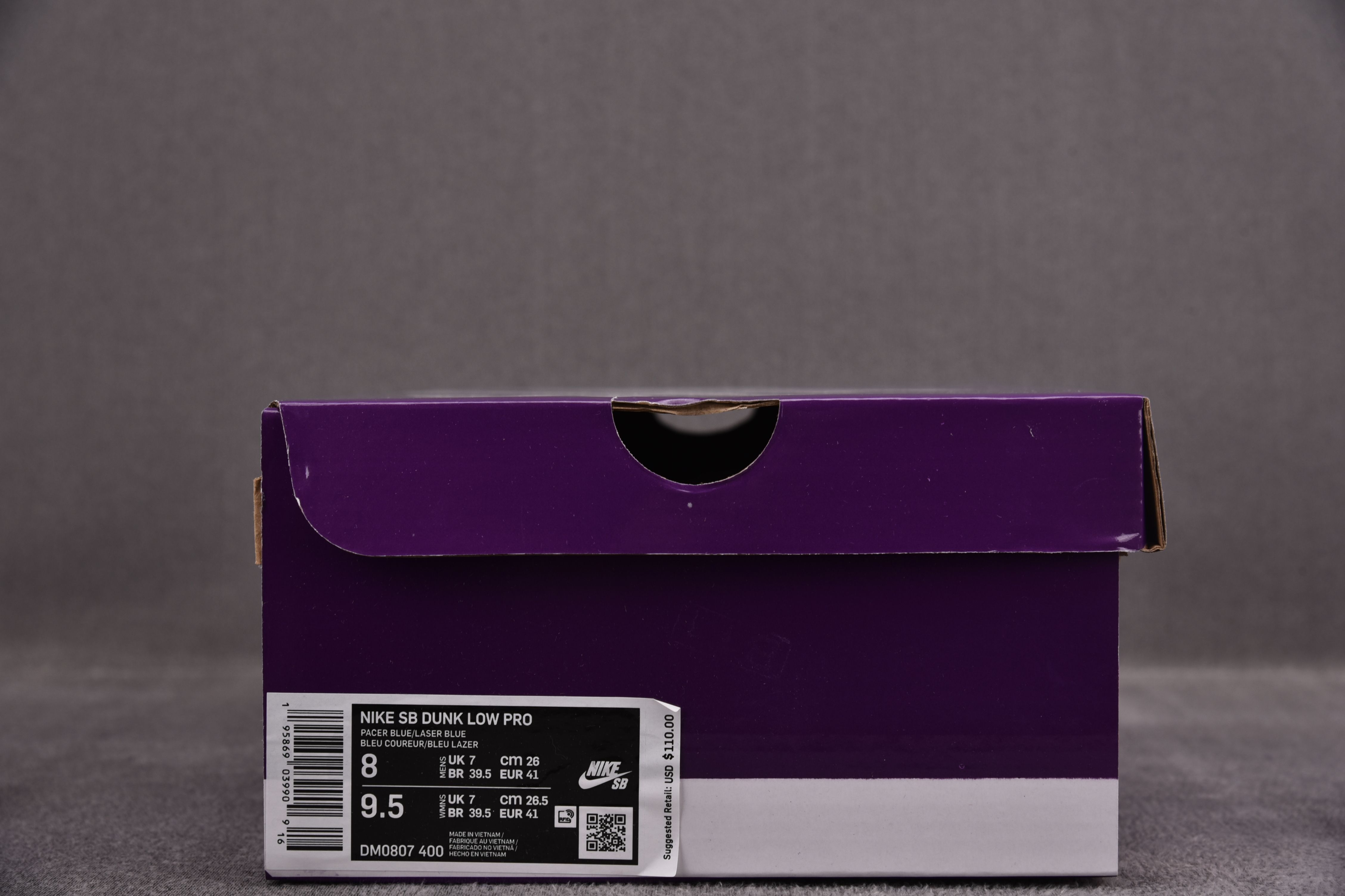 Nike SB Dunk Low Blue Raspberry