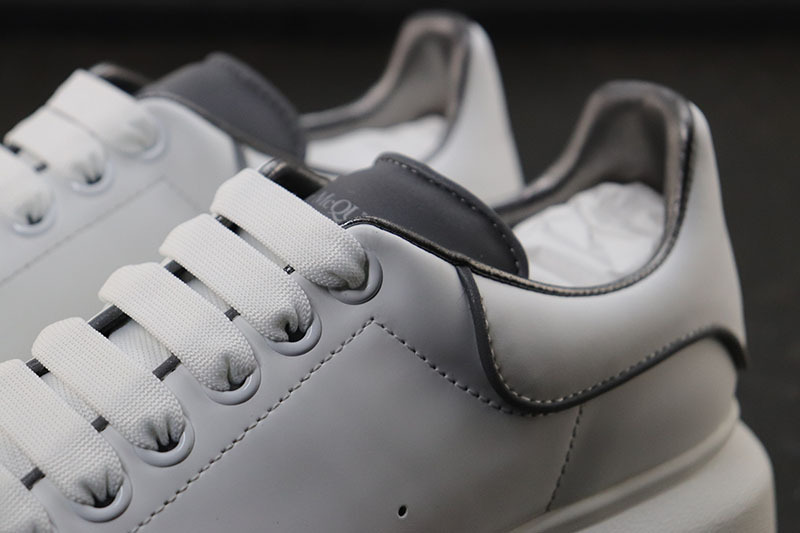 MCQ Sole Sneakers White Grey Line