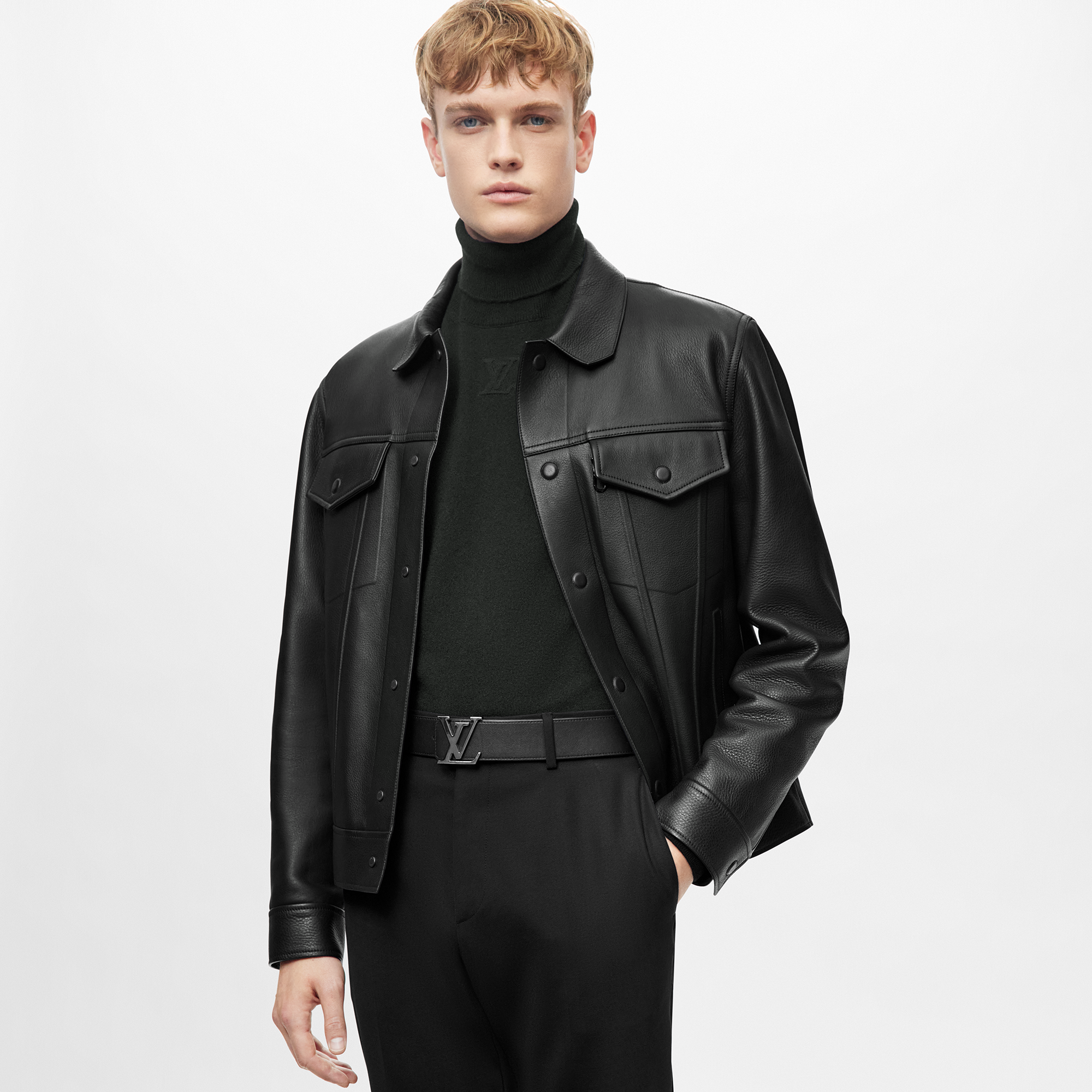 LV INITIALES REVERSIBLE BELT