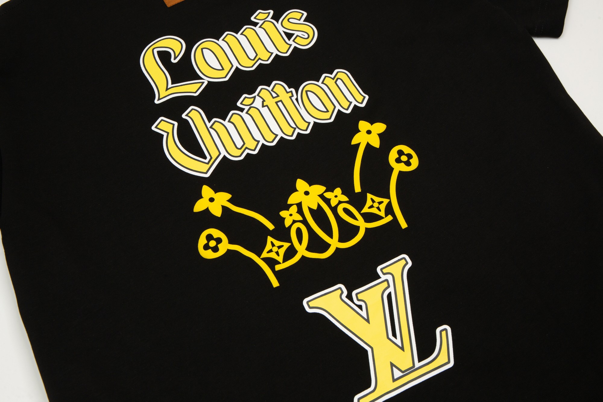 Louis Vuitton 23ss magician series magic wand foam short sleeve black 6.14
