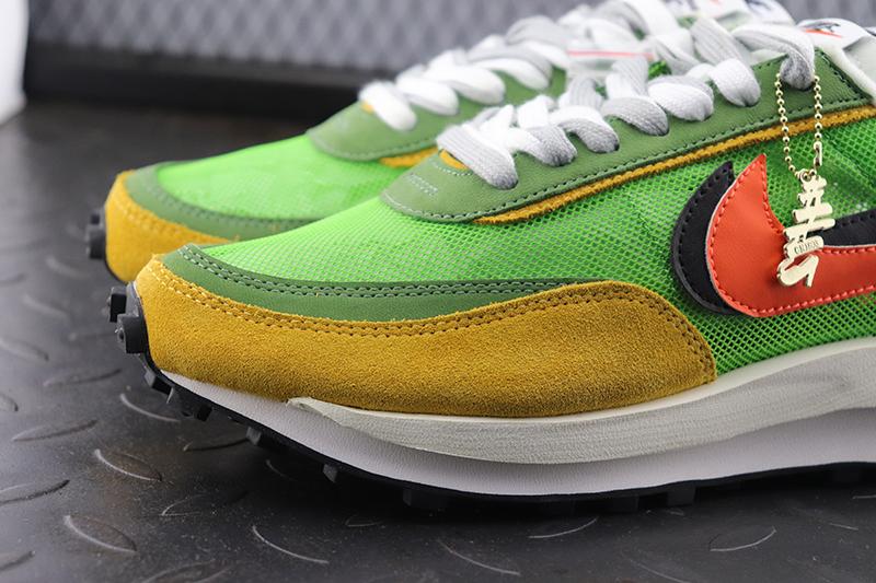 【Clearance】Nike LD Waffle Sacai Green Multi (US8)