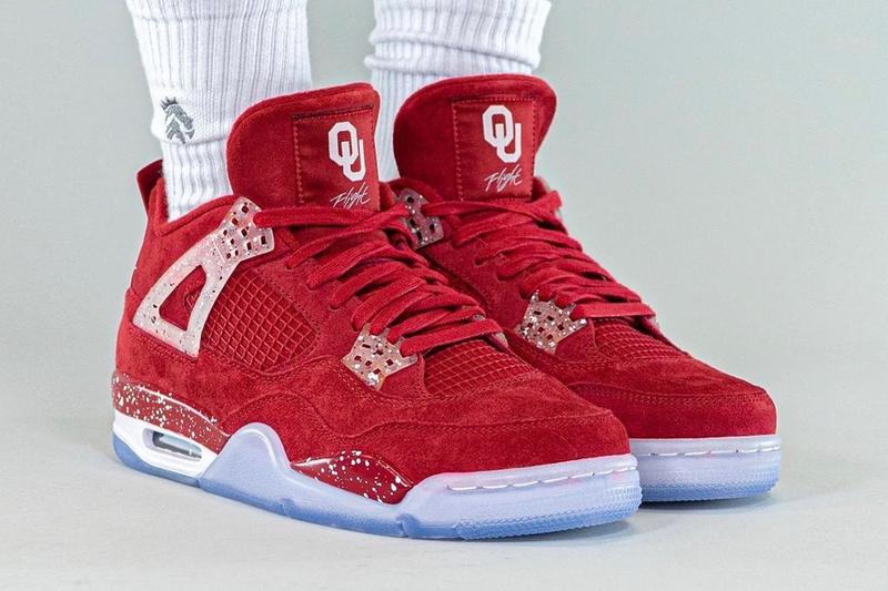 Jordan 4 Retro Oklahoma Sooners PE