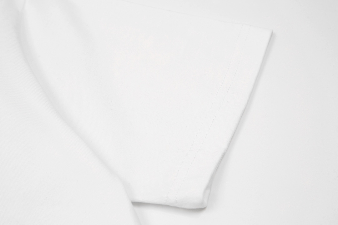 Loew SS23 new series pocket three-dimensional embroidery short-sleeved T-shirt White 6.14