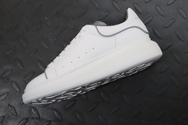 MCQ Sole Sneakers White Grey Line