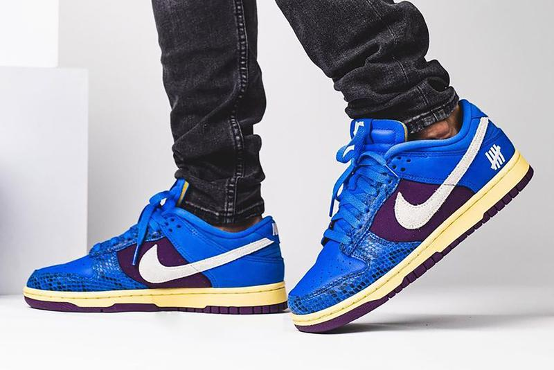 Nike Dunk Low Undefeated 5 On It Dunk vs. AF1
