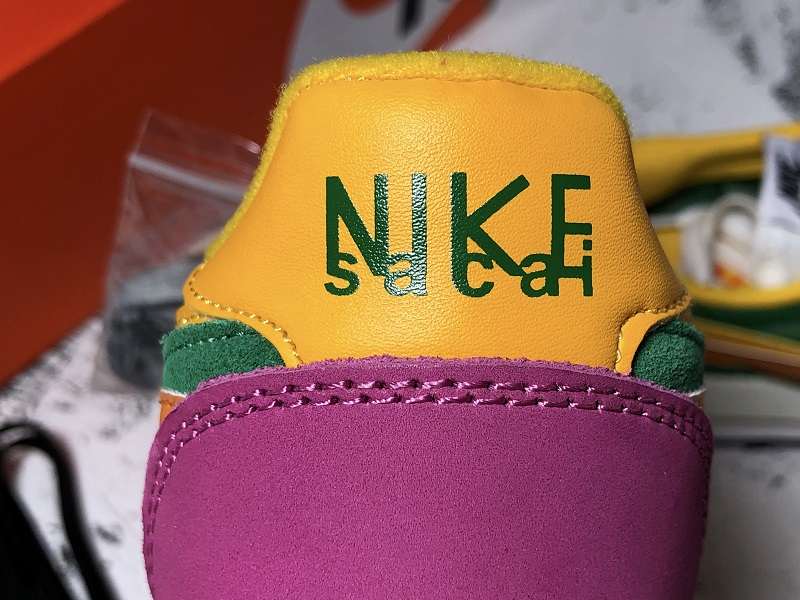 Nike LD Waffle Sacai Green Purple