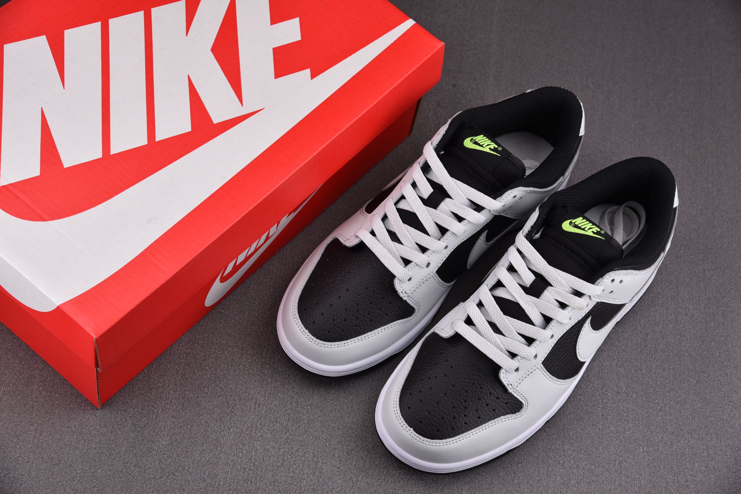 Nike Dunk Low Grey Panda Volt