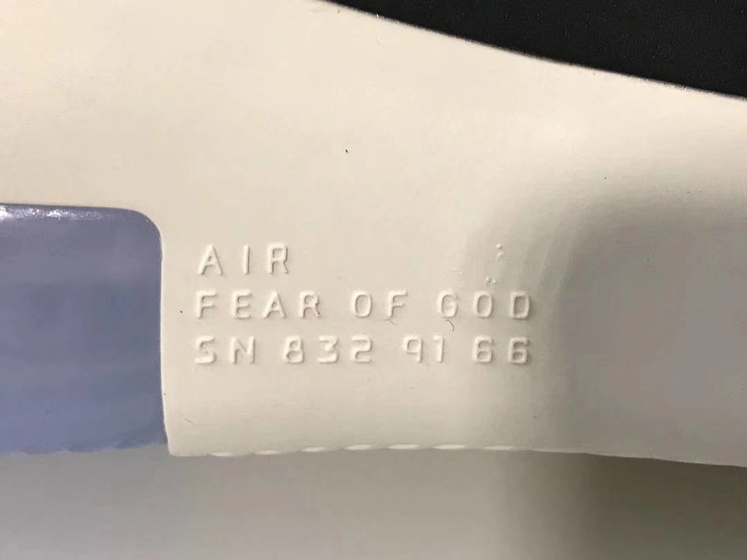 Air Fear Of God 1 Black