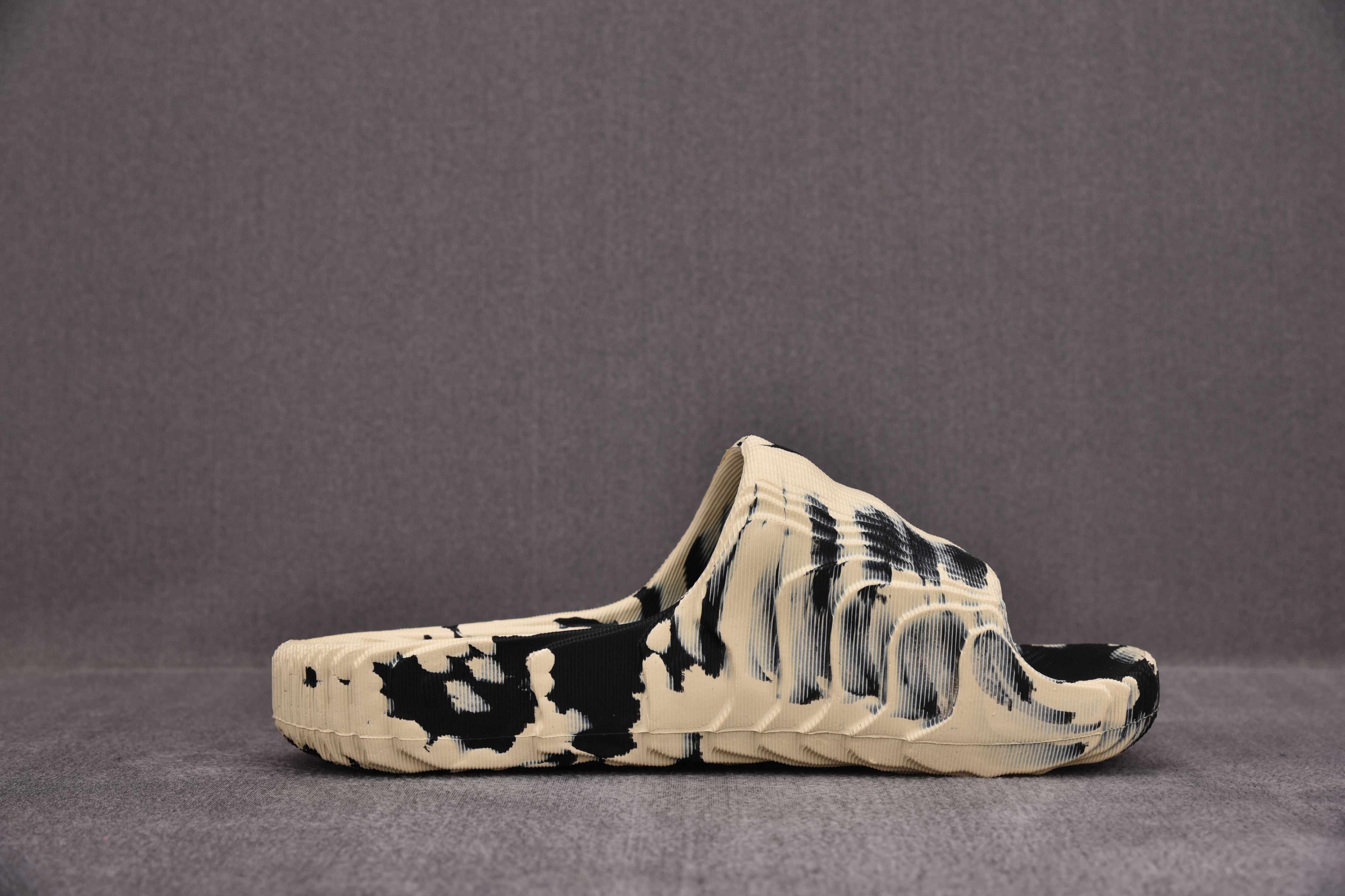 adidas Adilette 22 Slides Black Grey