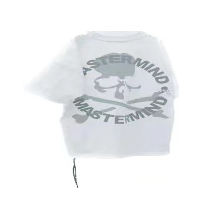 MasterMind Japan Foil stamping logo T-shirt White 5.16