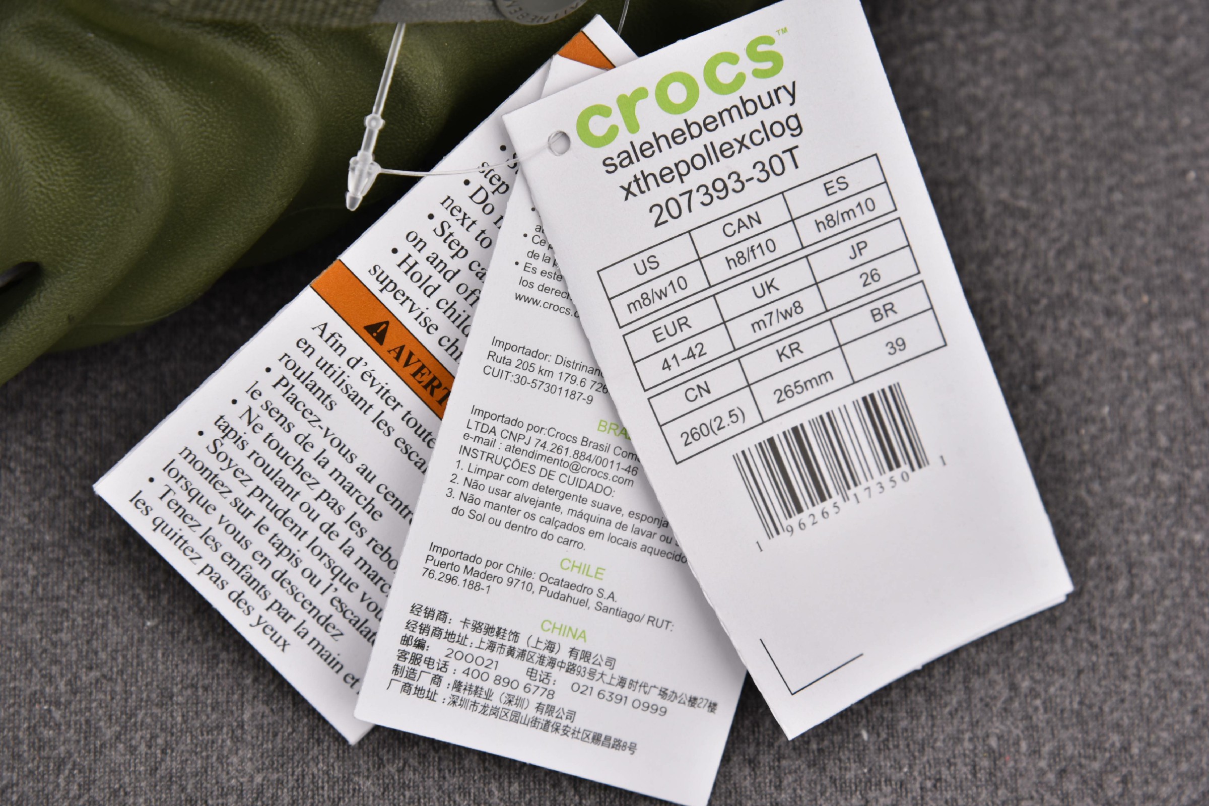 Salehe Bembury x Crocs Pollex Clog Cucumber