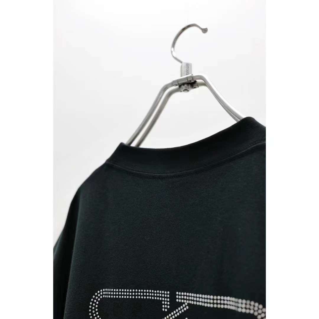 Balenciaga Cotton Short Sleeves Logo Luxury T-Shirts 5.23