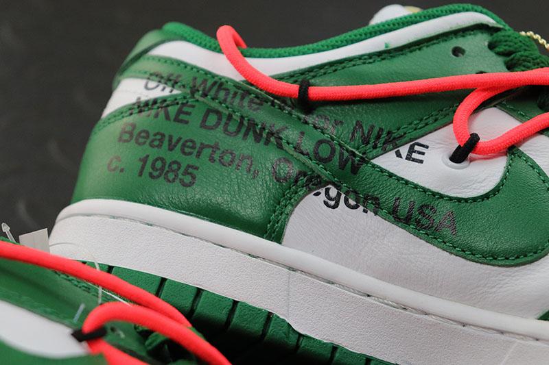 Nike Dunk Low Off White Pine Green