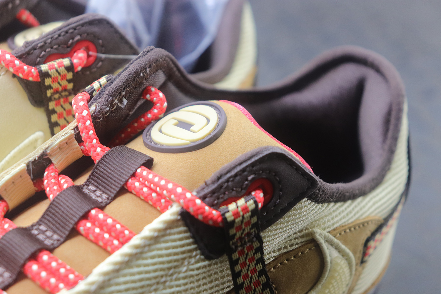 【Clearance】 Nike Air Max 1 Travis Scott Cactus Jack Baroque Brown（US9）