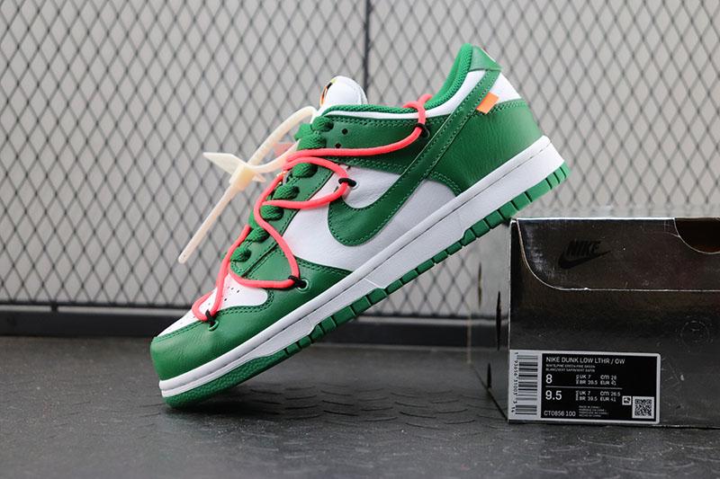 Nike Dunk Low Off White Pine Green