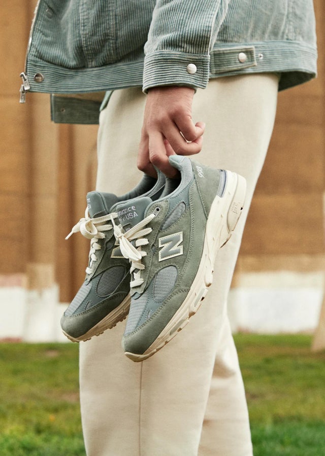 New Balance 993 MiUSA Kith Pistachio