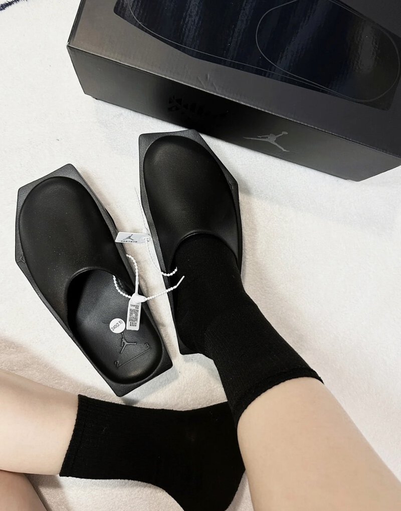 Jordan Hex Mule Slide SP Billie Eilish Black