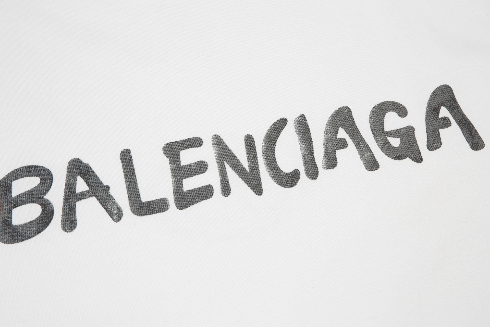 Balenciaga Double B Logo Reversible Short Sleeve T-Shirt White 6.14