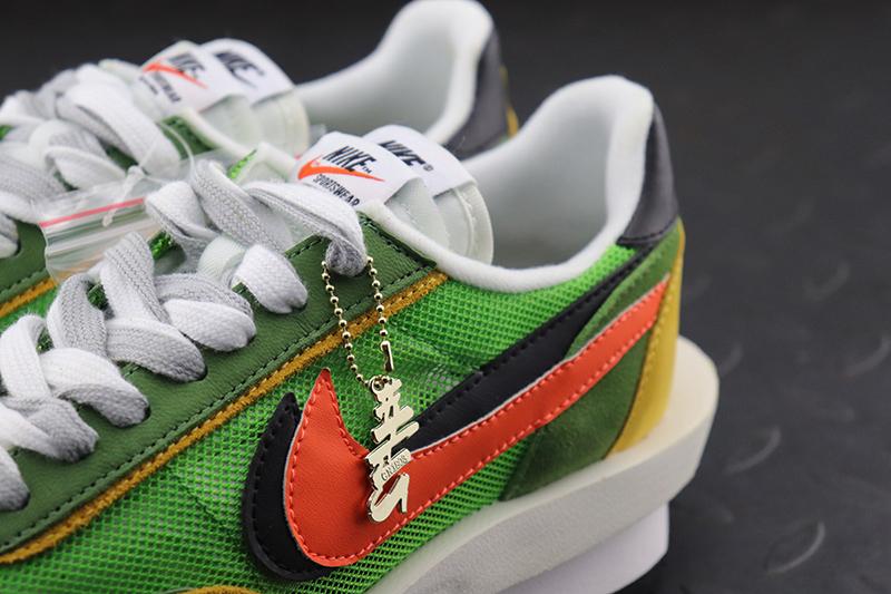 【Clearance】Nike LD Waffle Sacai Green Multi (US8)
