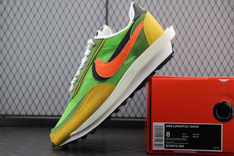 【Clearance】Nike LD Waffle Sacai Green Multi (US8)