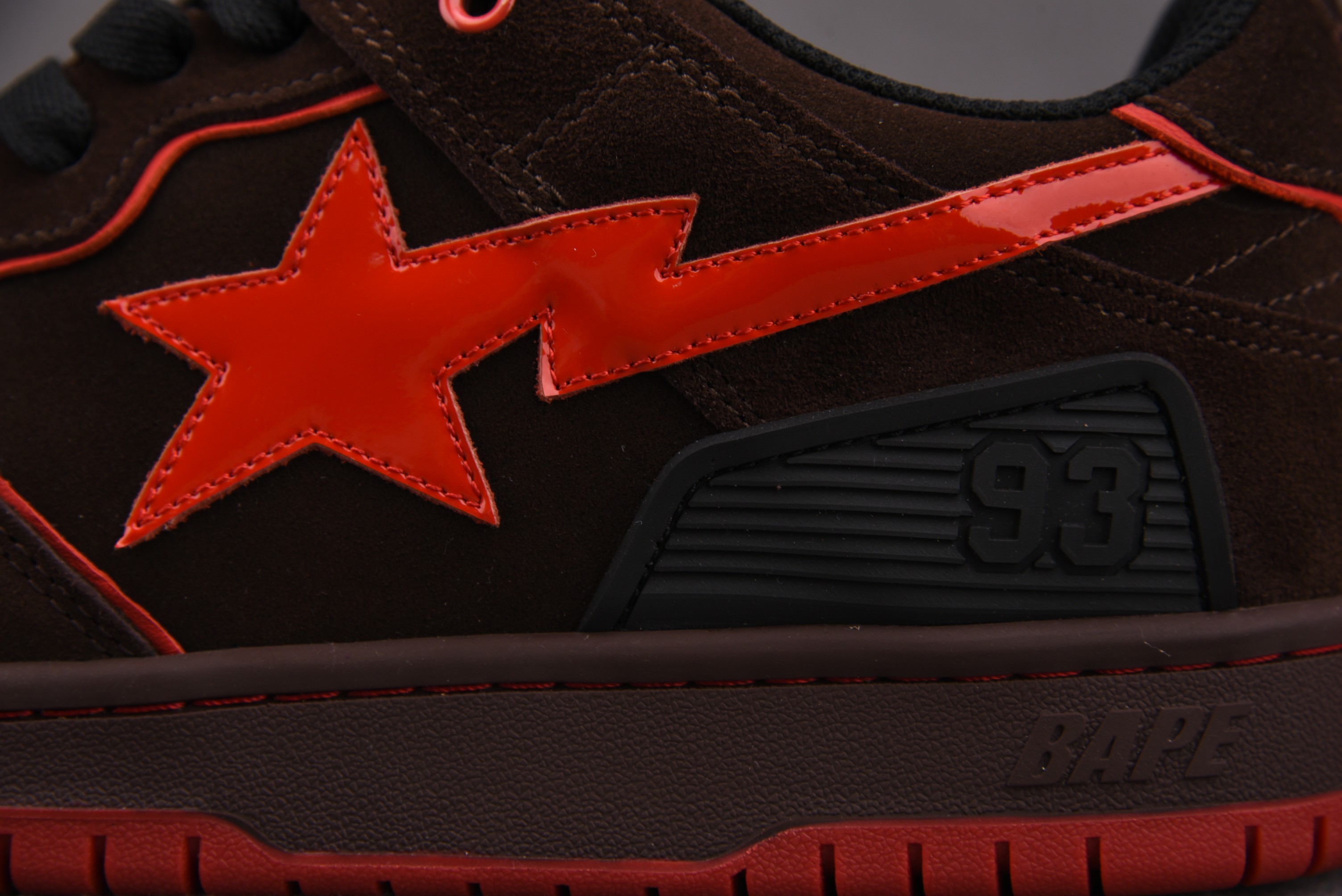 A BATHING APE BAPE SK8 STA Brown