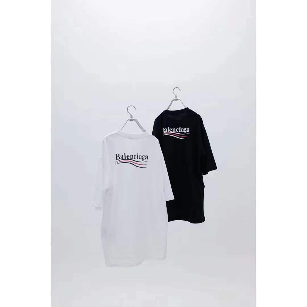 Balenciaga Political Campaign Short Sleeve White 5.16
