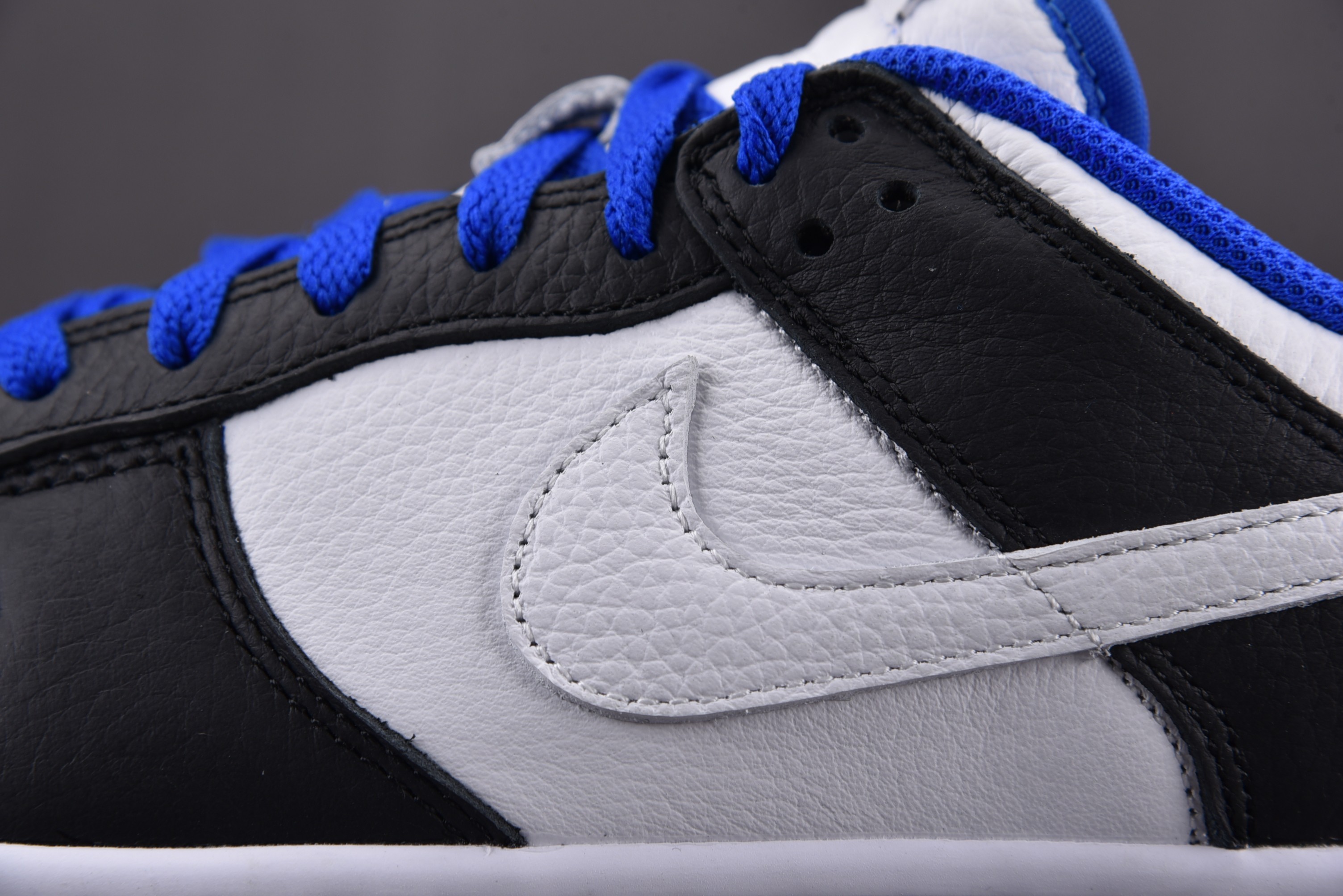 Nike Dunk Low White Black Royal