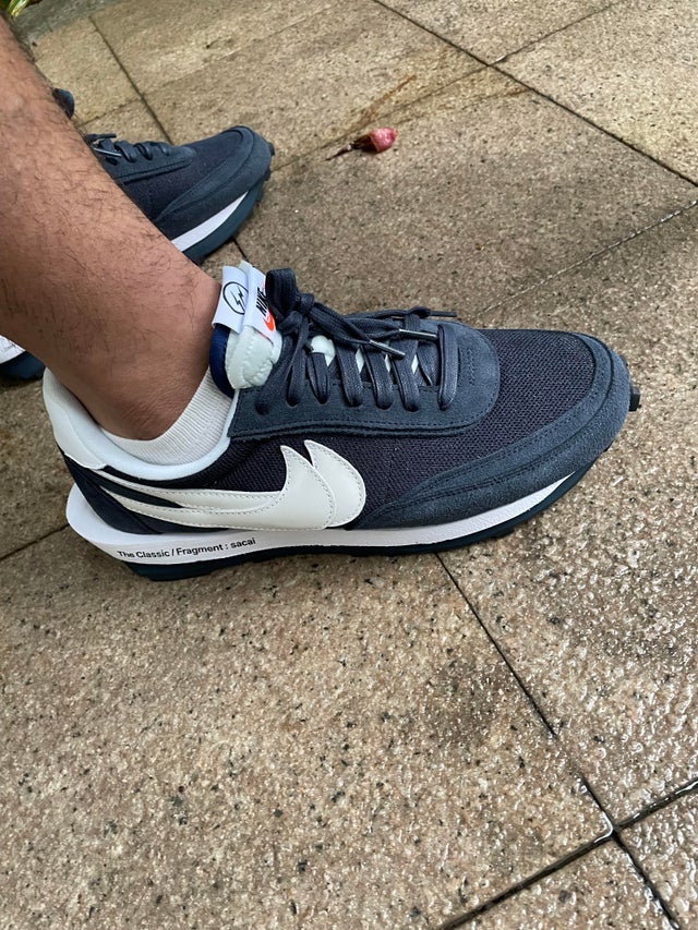 Nike LD Waffle SF Sacai Fragment Blue Void