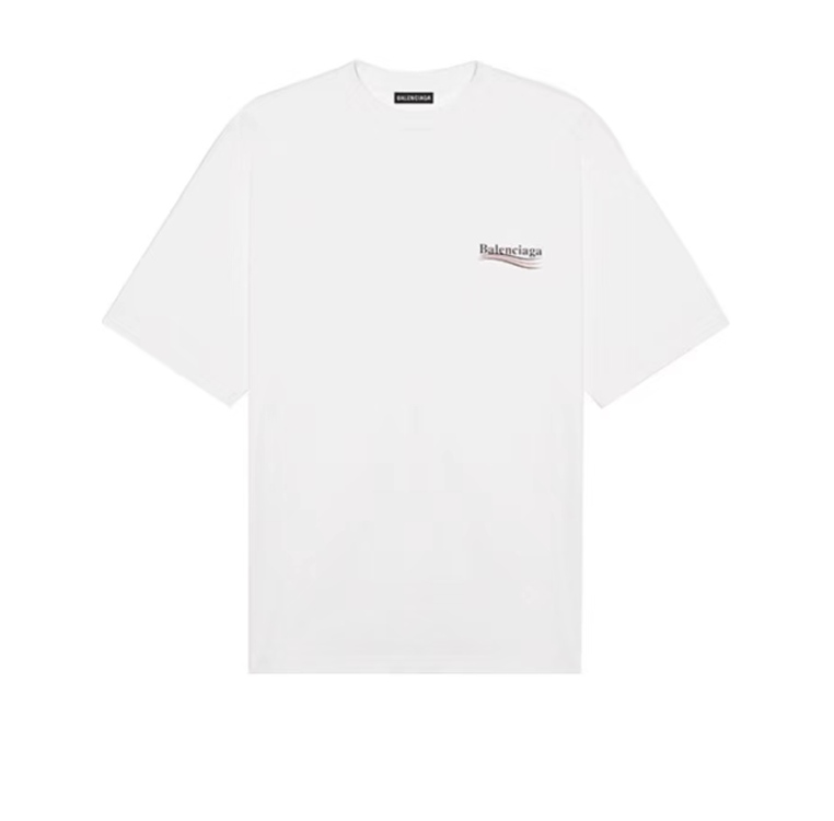 Balenciaga Political Campaign Short Sleeve White 5.16