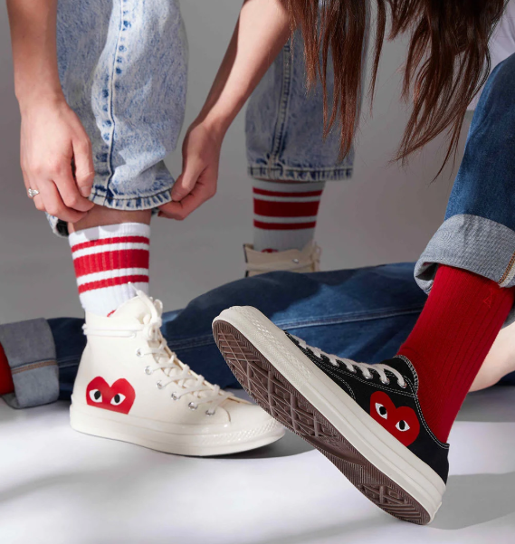 CDG x Converse chuck taylor 1970S White