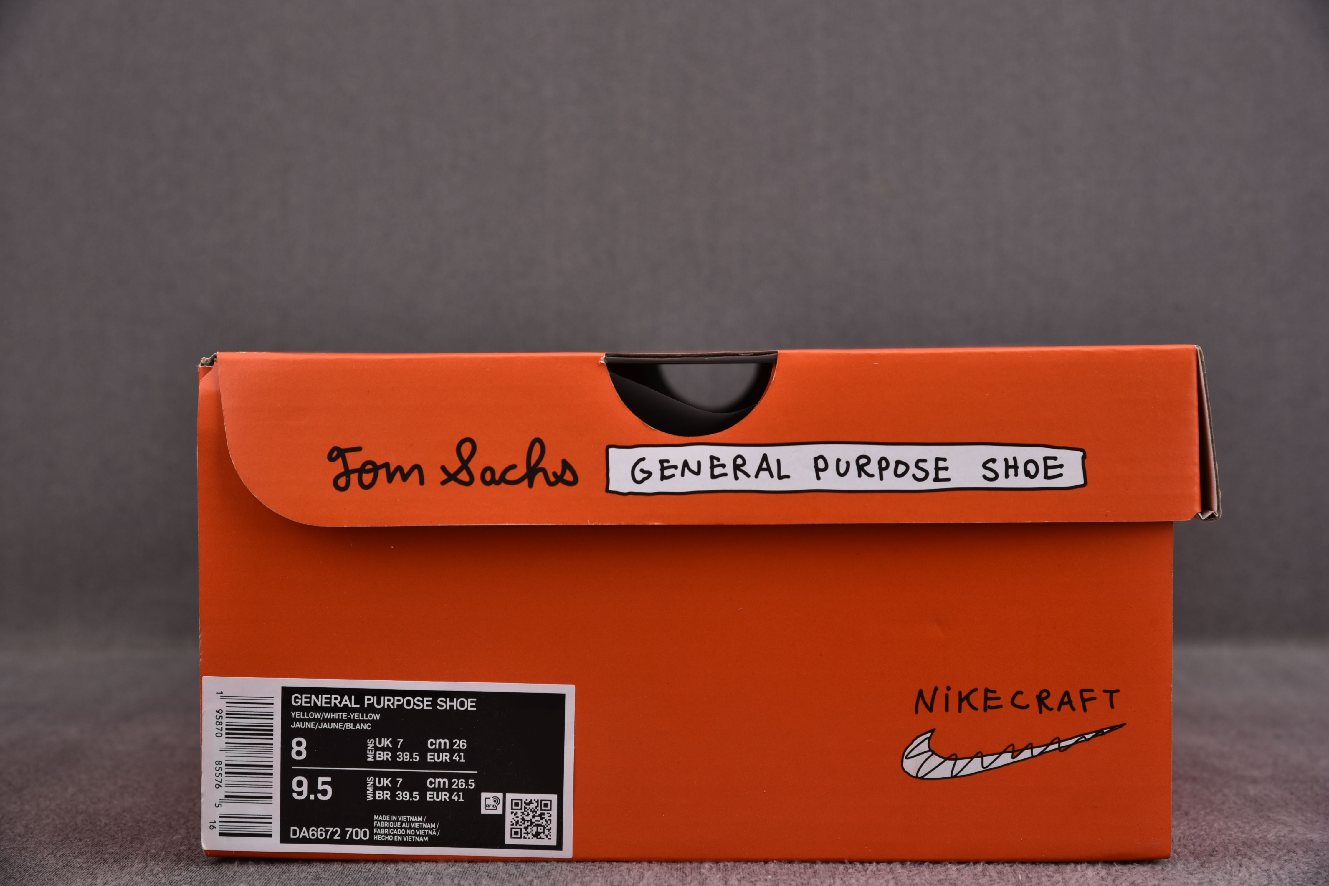 NikeCraft General Purpose Shoe Tom Sachs Dark Sulfur