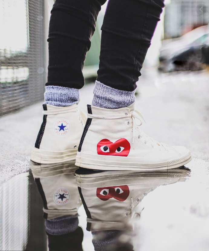 CDG x Converse chuck taylor 1970S White